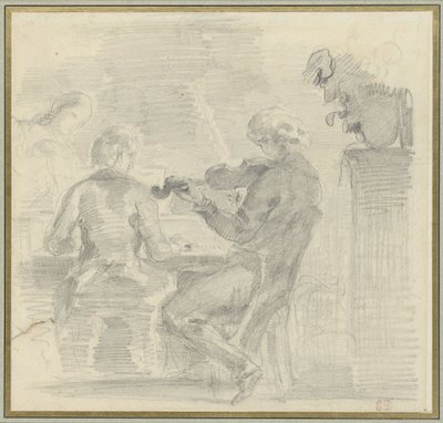 Musical Company by Eugène Delacroix