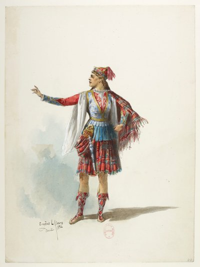 Costume by Eugene Lacoste