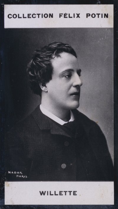 Adolphe Willette (1857) by European Photographer