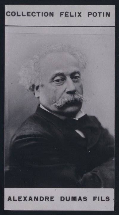 Alexandre Dumas Fils (1824-1895) by European Photographer