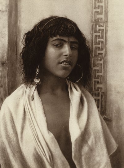 Algiers, Berber girl by European Photographer