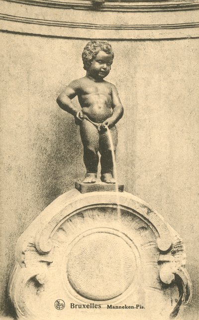 Brussels, Manneken-Pis by European Photographer