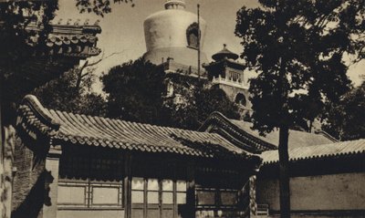 China, Peking, The Bottle Pagoda by European Photographer