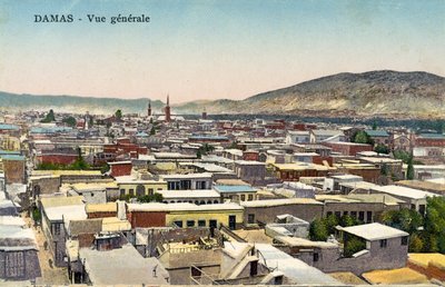 Damascus, Syria, General View by European Photographer