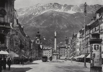 Theresienstrasse in Innsbruck by European Photographer