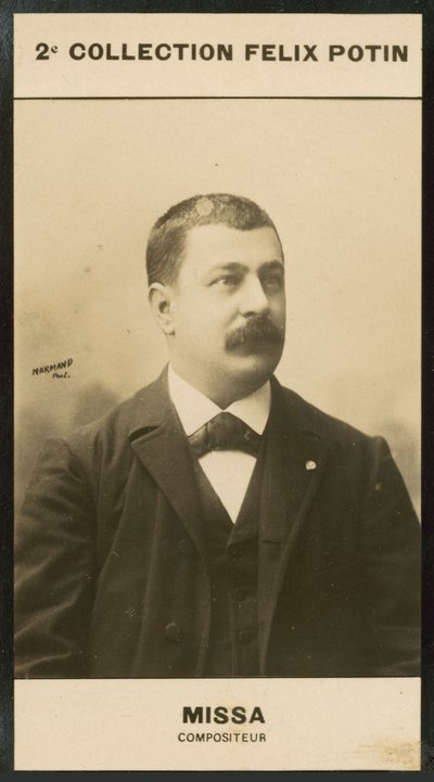 Edmond Missa, Composer by European Photographer