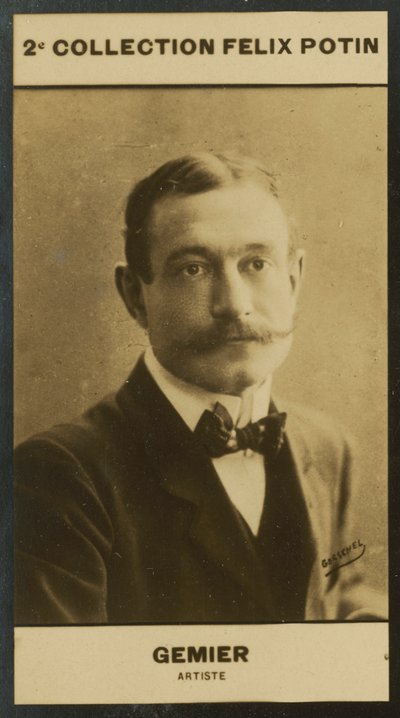 Firmin Gemier, Artist by European Photographer