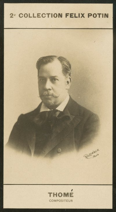 Francois-Luc-Joseph, known as Francis Thome, Composer by European Photographer