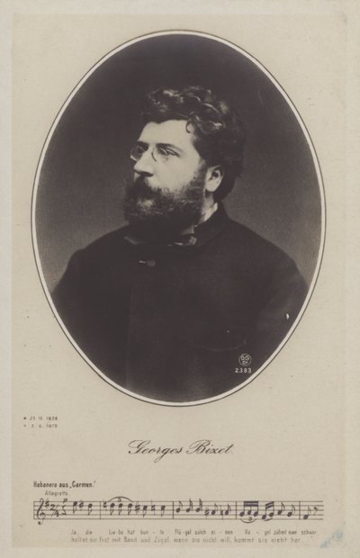 Georges Bizet, French composer by European Photographer