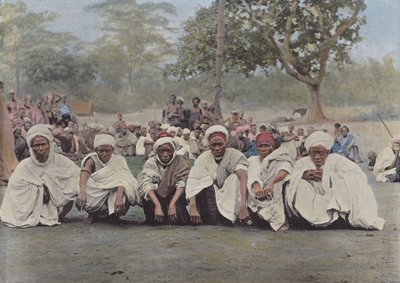 Group of Muslims in Ketou by European Photographer