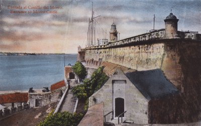 Havana, Cuba: Entrance to Morro Castle by European Photographer
