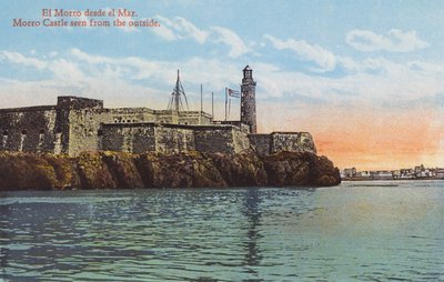 Havana, Cuba: Morro Castle Seen from the Outside by European Photographer