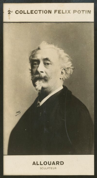 Henri-Emile Allouard, Sculptor by European Photographer