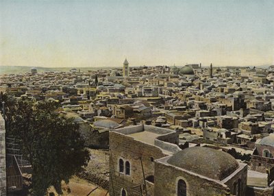Jerusalem from the North by European Photographer