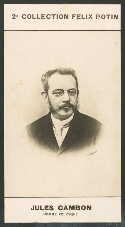Jules-Martin Cambon, Politician by European Photographer
