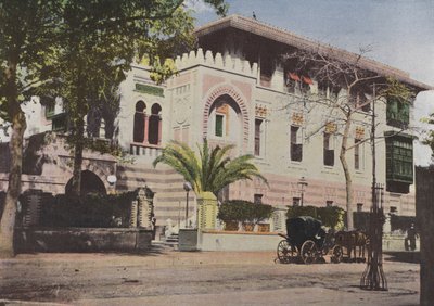 The French Embassy in Cairo by European Photographer