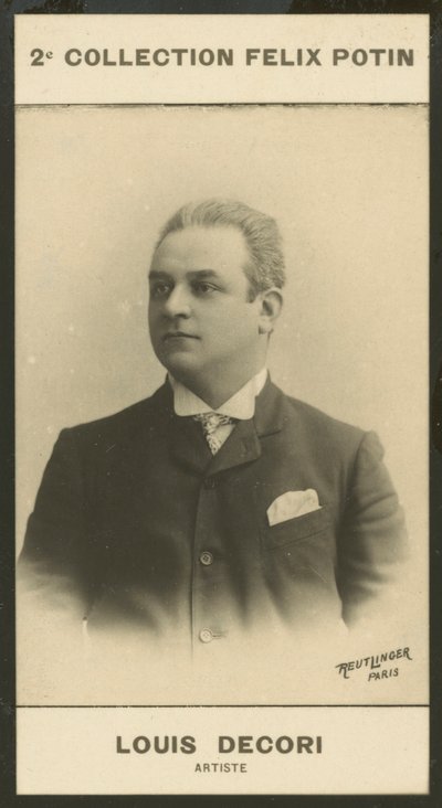 Louis Decori, Artist by European Photographer