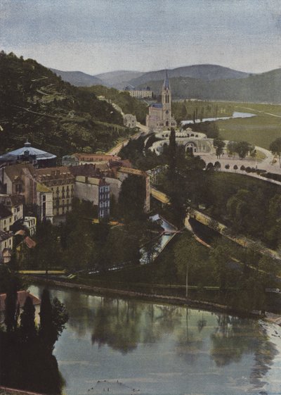Lourdes, View from the Castle by European Photographer