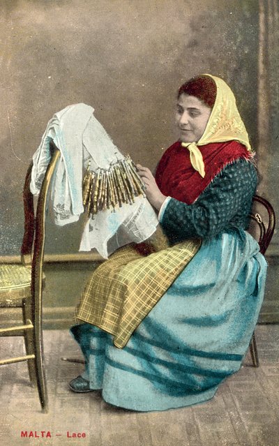 Malta, Lace by European Photographer