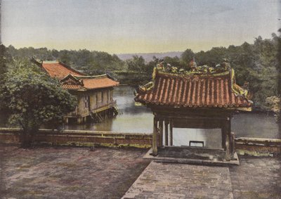 Necropolis (Bath Pavilions) of King Tu-Duc by European Photographer