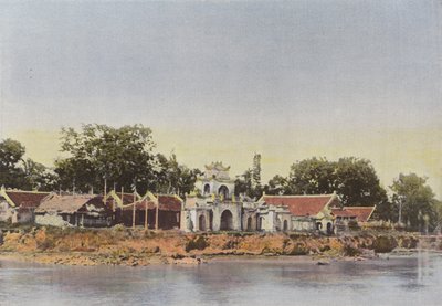 Pagoda on the River of Hue by European Photographer