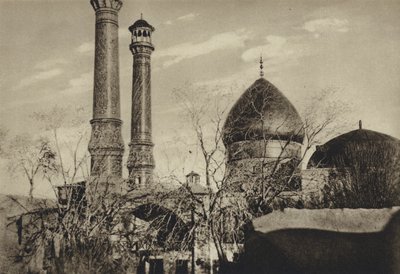 Persia, Teheran, Tomb of Abdoll Asim by European Photographer
