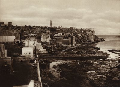 Rabat, View of the Oudaya Point by European Photographer
