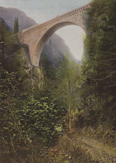 Saint-Sauveur, Napoleon Bridge by European Photographer