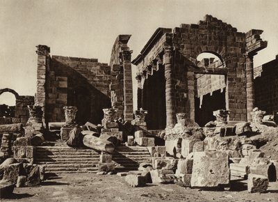 Sbeitia, Temple by European Photographer