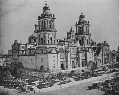 The Cathedral, City of Mexico by European Photographer