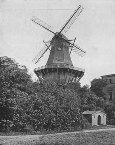 The Famous Windmill at Potsdam by European Photographer