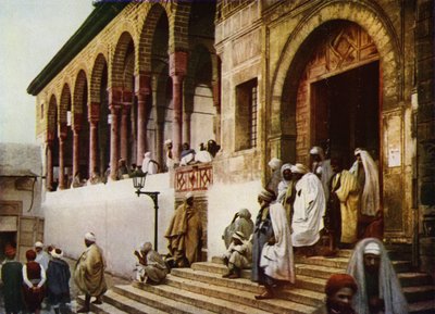 Tunis, Mosque of the Olive Tree by European Photographer