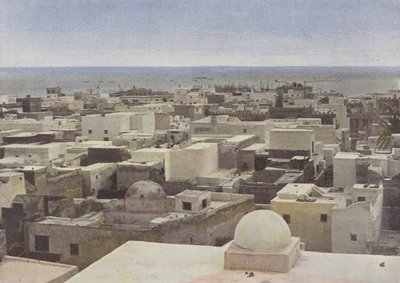 View of the City of Sfax by European Photographer