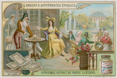 18th Century Paper Banknotes by European School