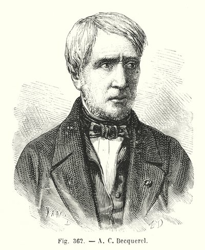 A C Bacquerel (engraving) by European School