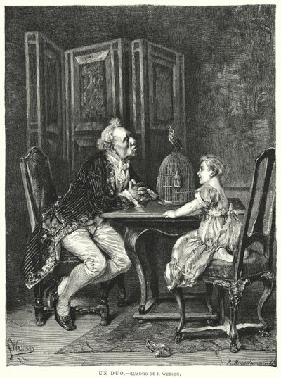 A Duet by European School
