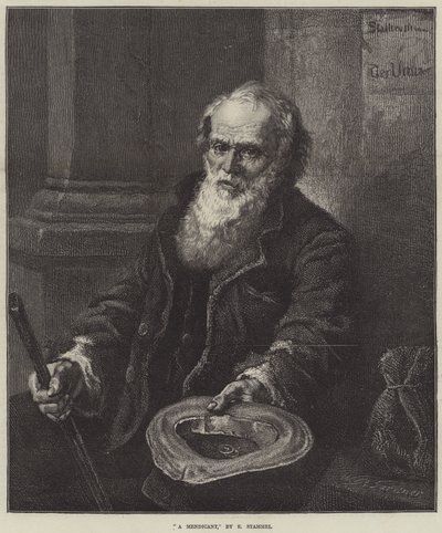 A Mendicant by European School