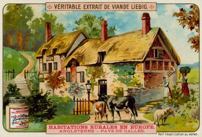 A Welsh Farmhouse by European School