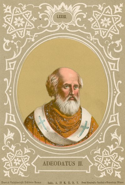 Adeodatus II by European School