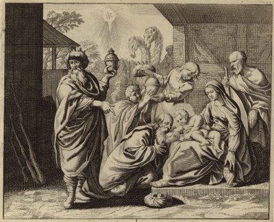 Adoration of the Magi by European School