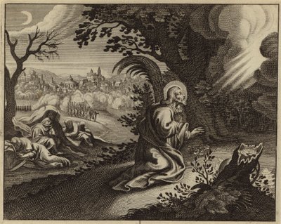 Agony of Jesus Christ in the Garden of Gethsemane by European School