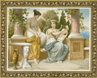 Ancient Greek or Roman costume by European School