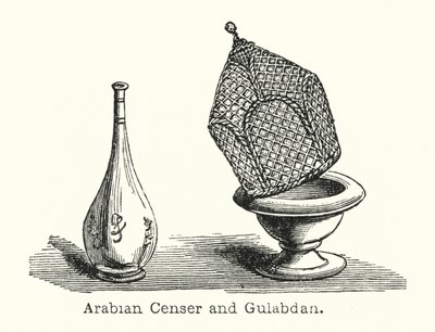 Arabian Censer and Gulabdan by European School