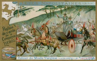 Ascent of Mount Vergine by European School