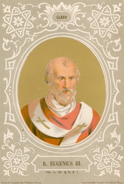B Eugenius III by European School