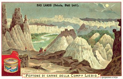 Badlands, South Dakota, USA by European School