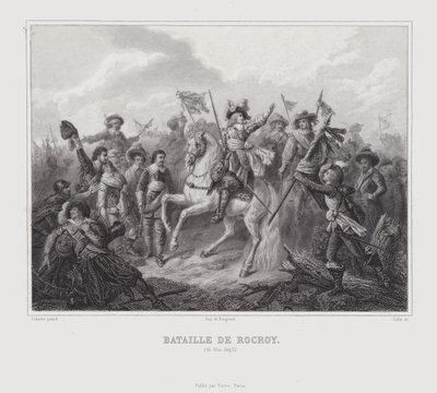 Battle of Rocroi by European School