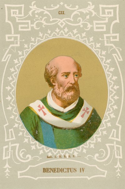 Benedictus IV by European School