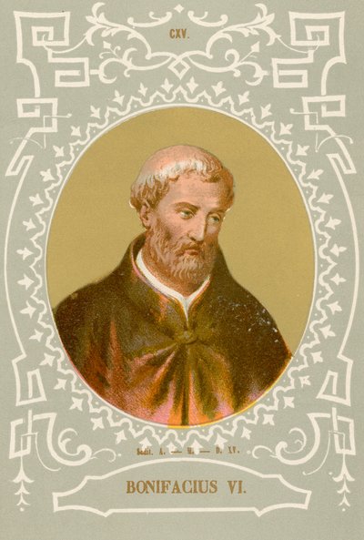 Bonifacius VI by European School