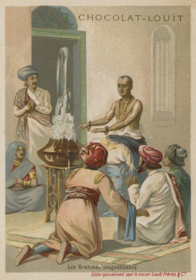 Brahmin Raising Water by Magnetism, India by European School